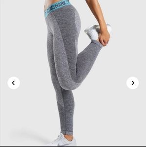 Gymshark Flex Leggings S with blue waistband Make me an offer!!